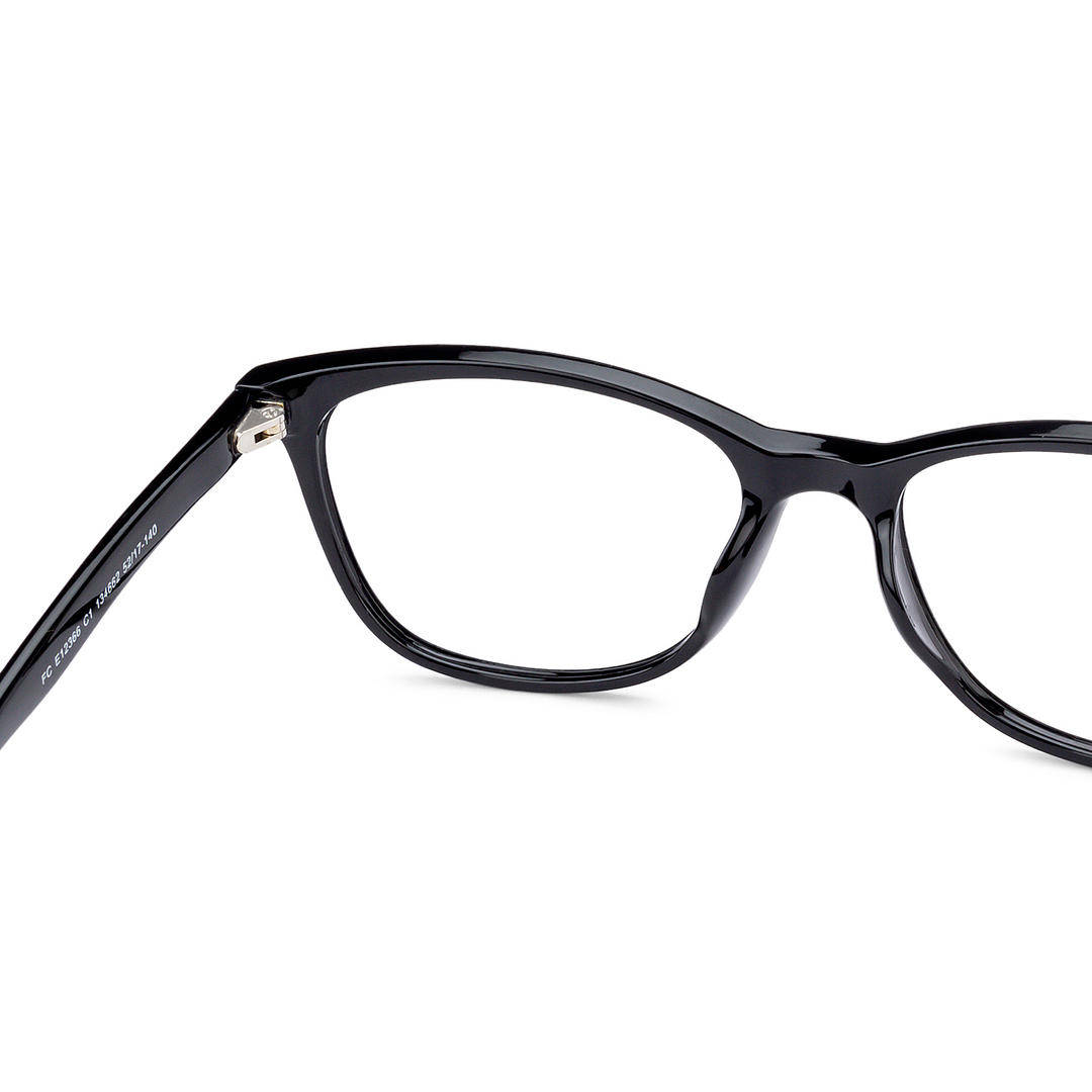 Vincent Chase Online Black Full Rim Cat Eye left side