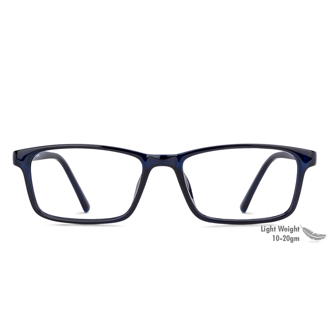 Vincent Chase Online Blue Transparent Full Rim Rectangle left side