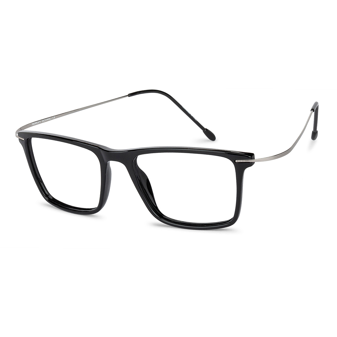 Lenskart Air Online Black Full Rim Rectangle left side