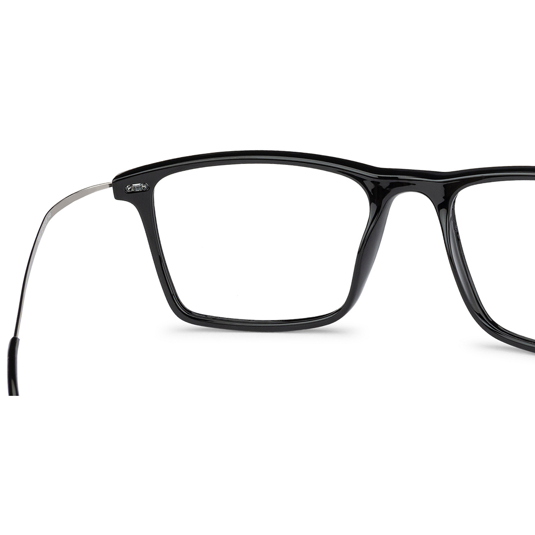 Lenskart Air Online Black Full Rim Rectangle left side
