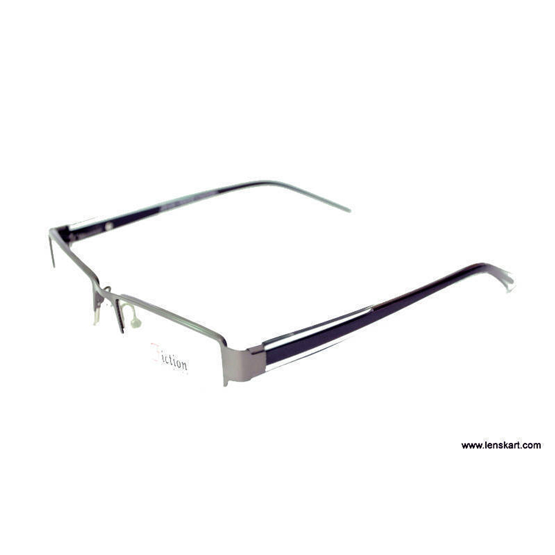 Fiction Design Austria  Black Half Rim left side