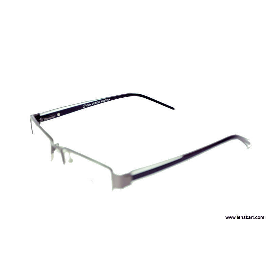 Fiction Design Austria  Black Half Rim left side