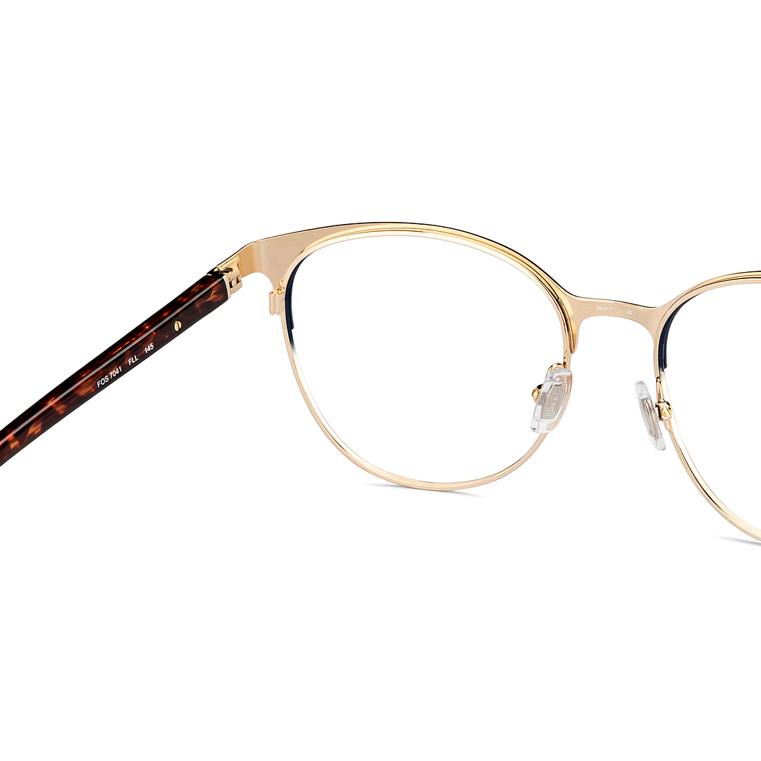 Fossil Sky Blue Full Rim Round right side