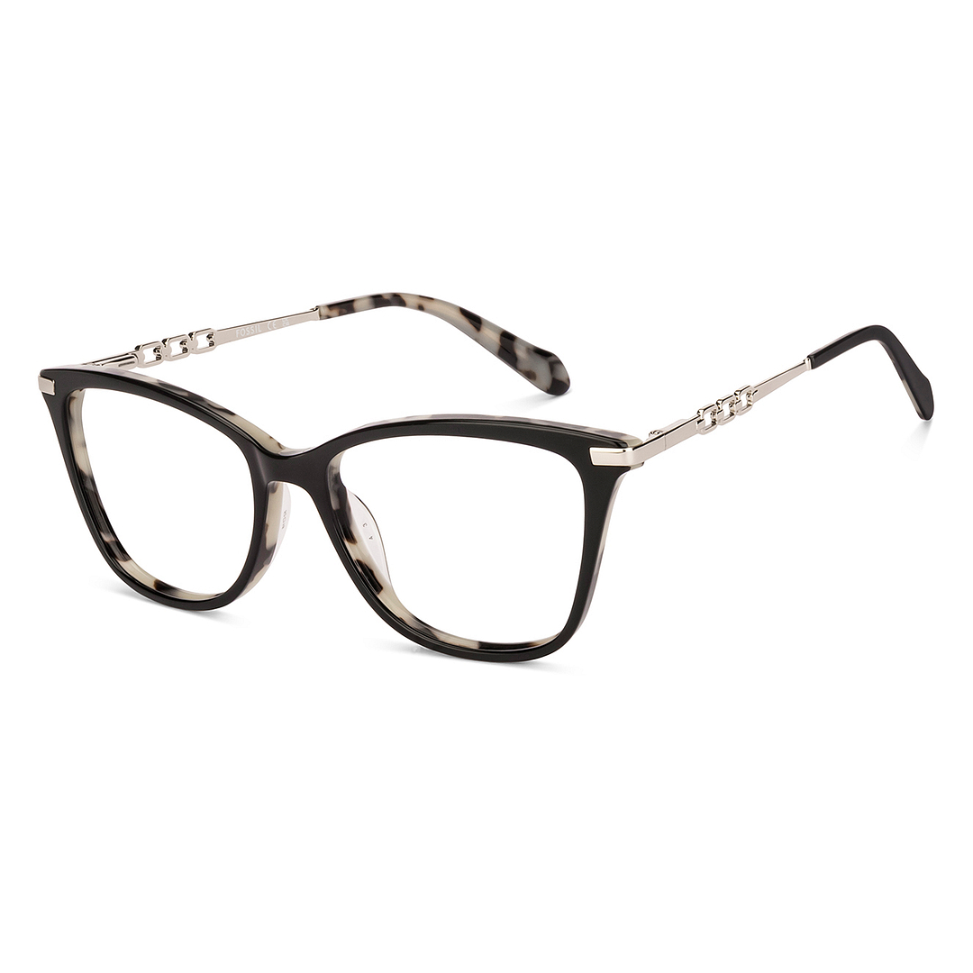 Buy Black Full Rim Cat Eye Fossil PREMIUM FOS 7177 G Eyeglasses at