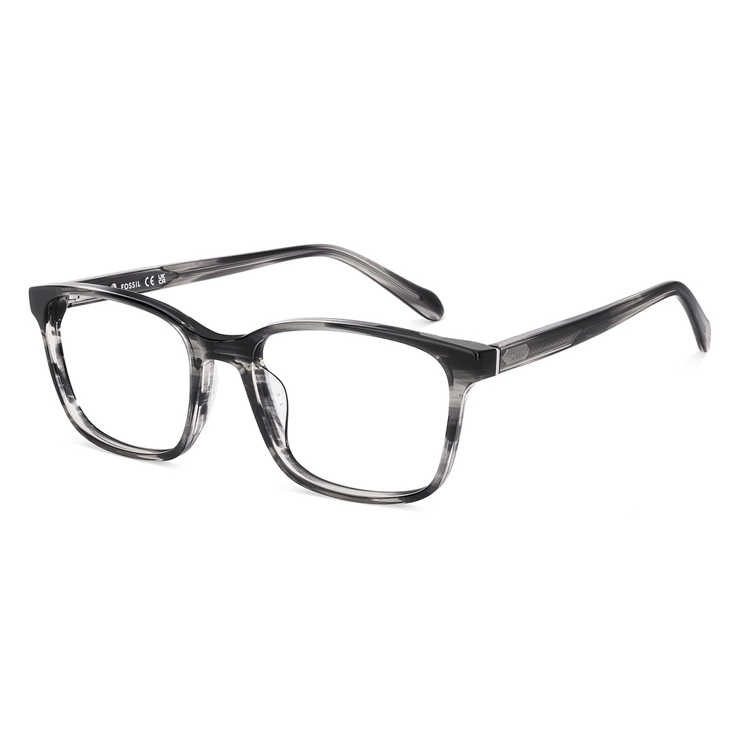 Grey Horn Full Rim Square Fossil PREMIUM FOS 7207 Eyeglasses display picture 1