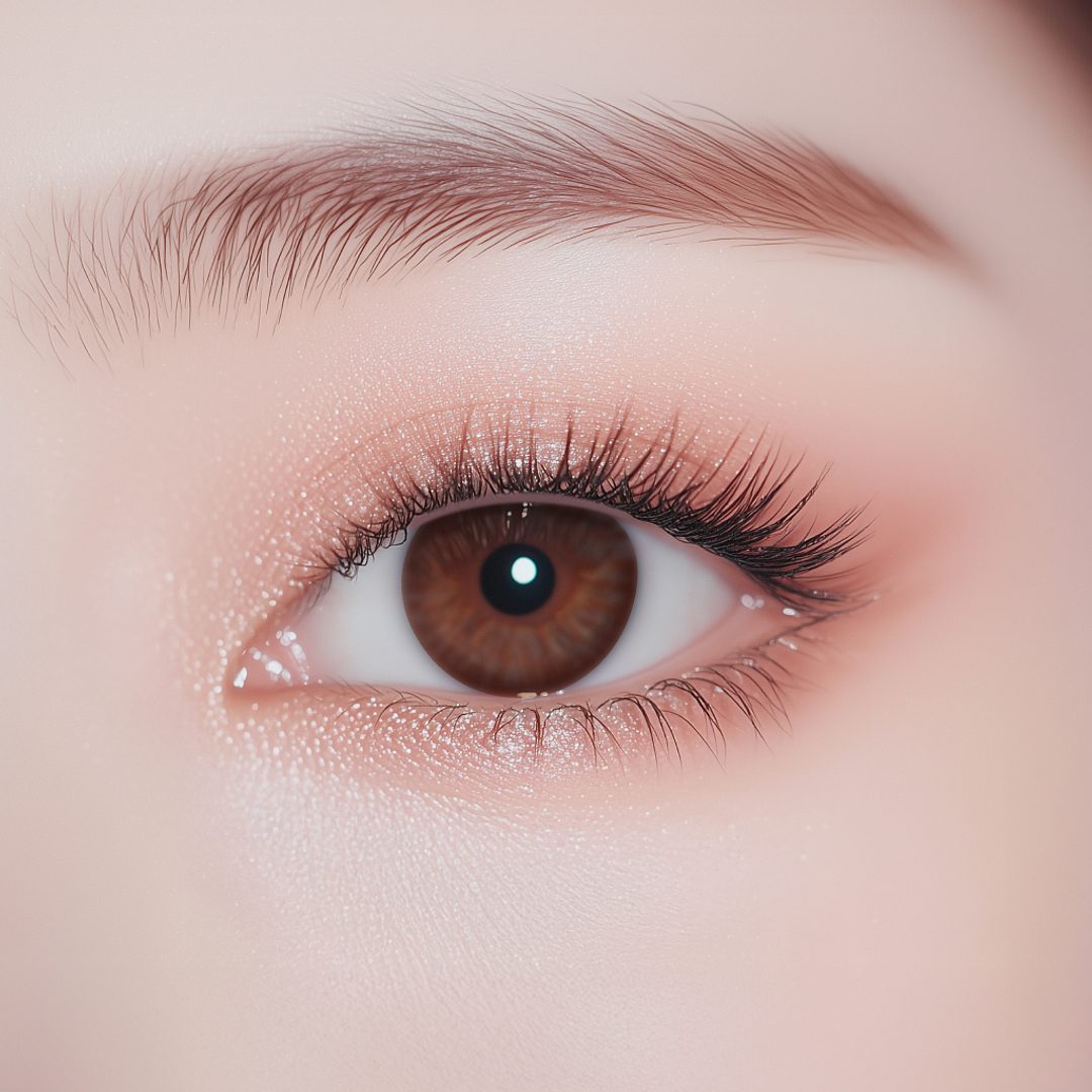 Freshkon Alluring Eyes Freshkon Alluring Eyes Daily Majestic Brown left side