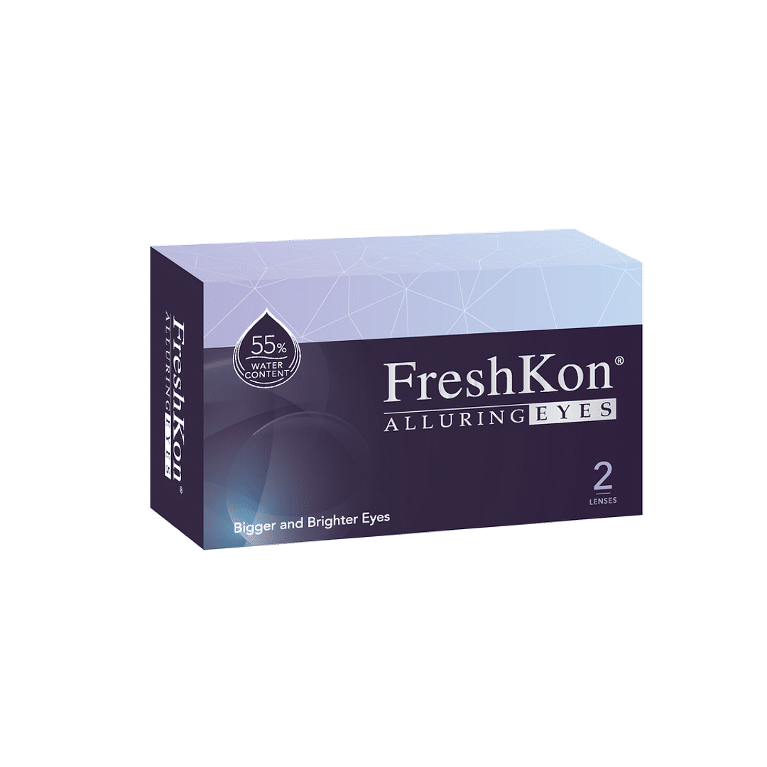 Freshkon Alluring Eyes Freshkon Alluring Eyes Monthly Majestic Brown right side