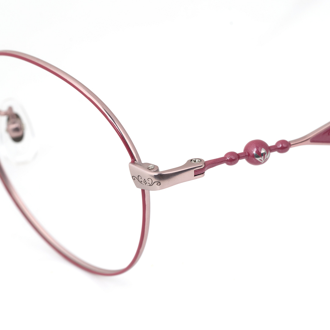 FROZEN l OWNDAYS Wine Full Rim Round left side