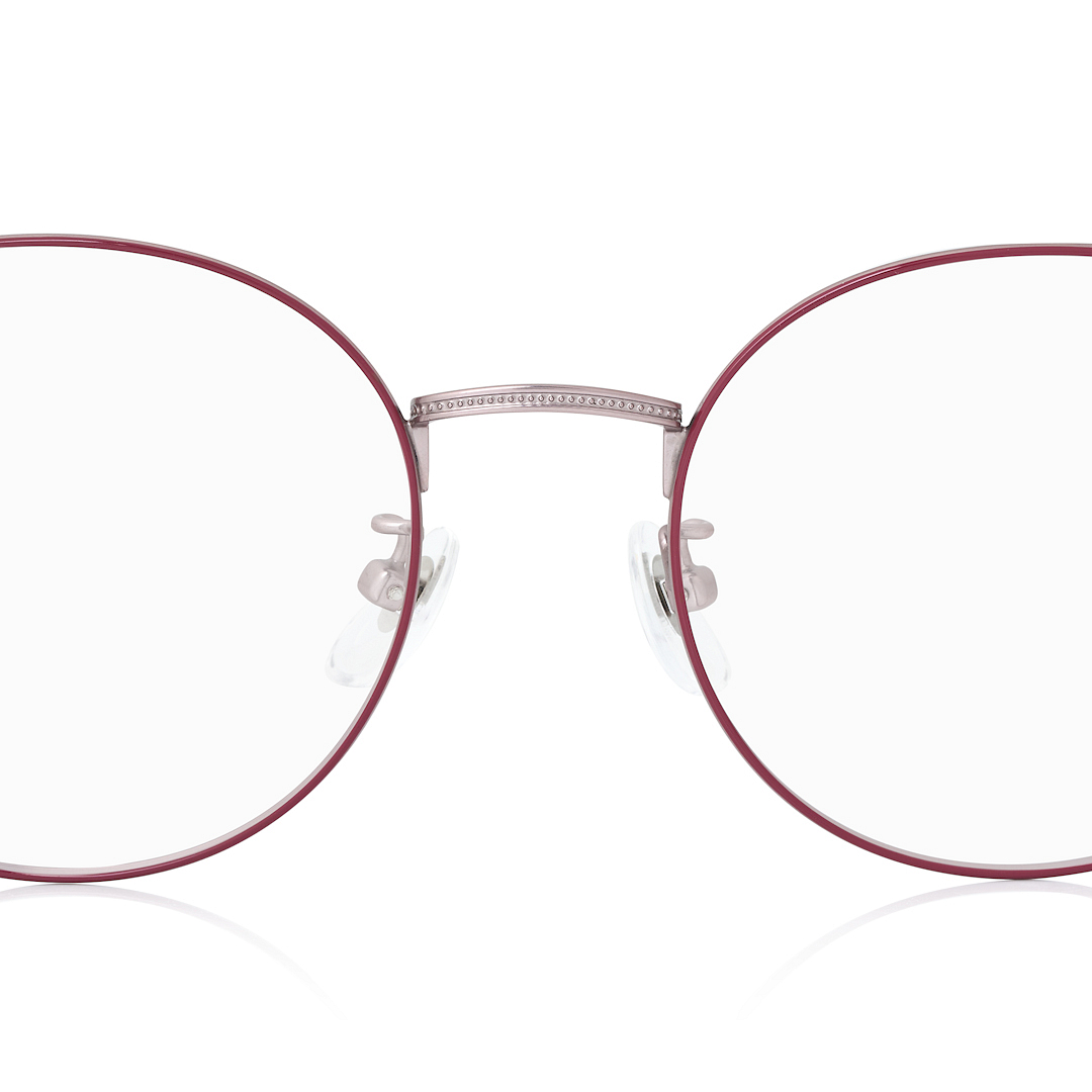 FROZEN l OWNDAYS Wine Full Rim Round right side