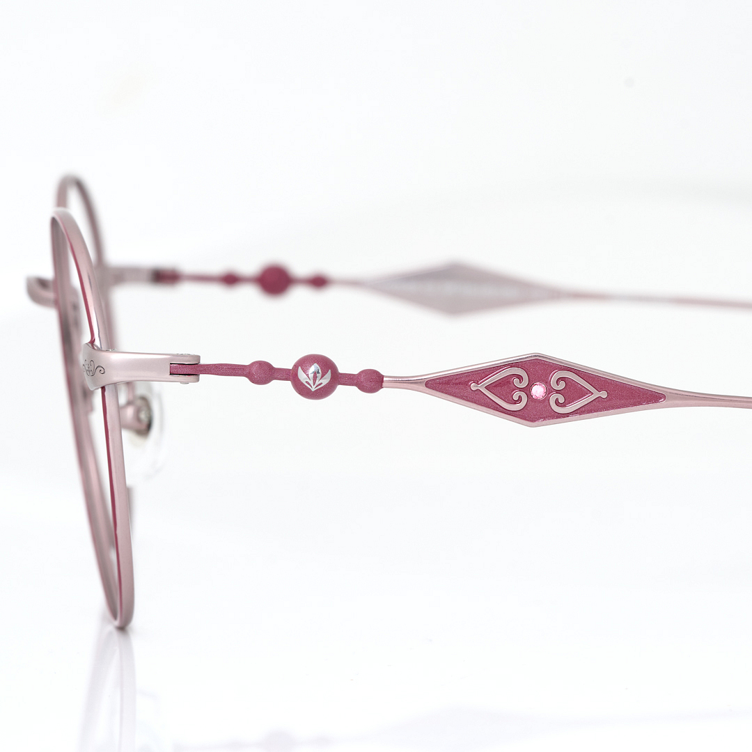 FROZEN l OWNDAYS Wine Full Rim Round left side