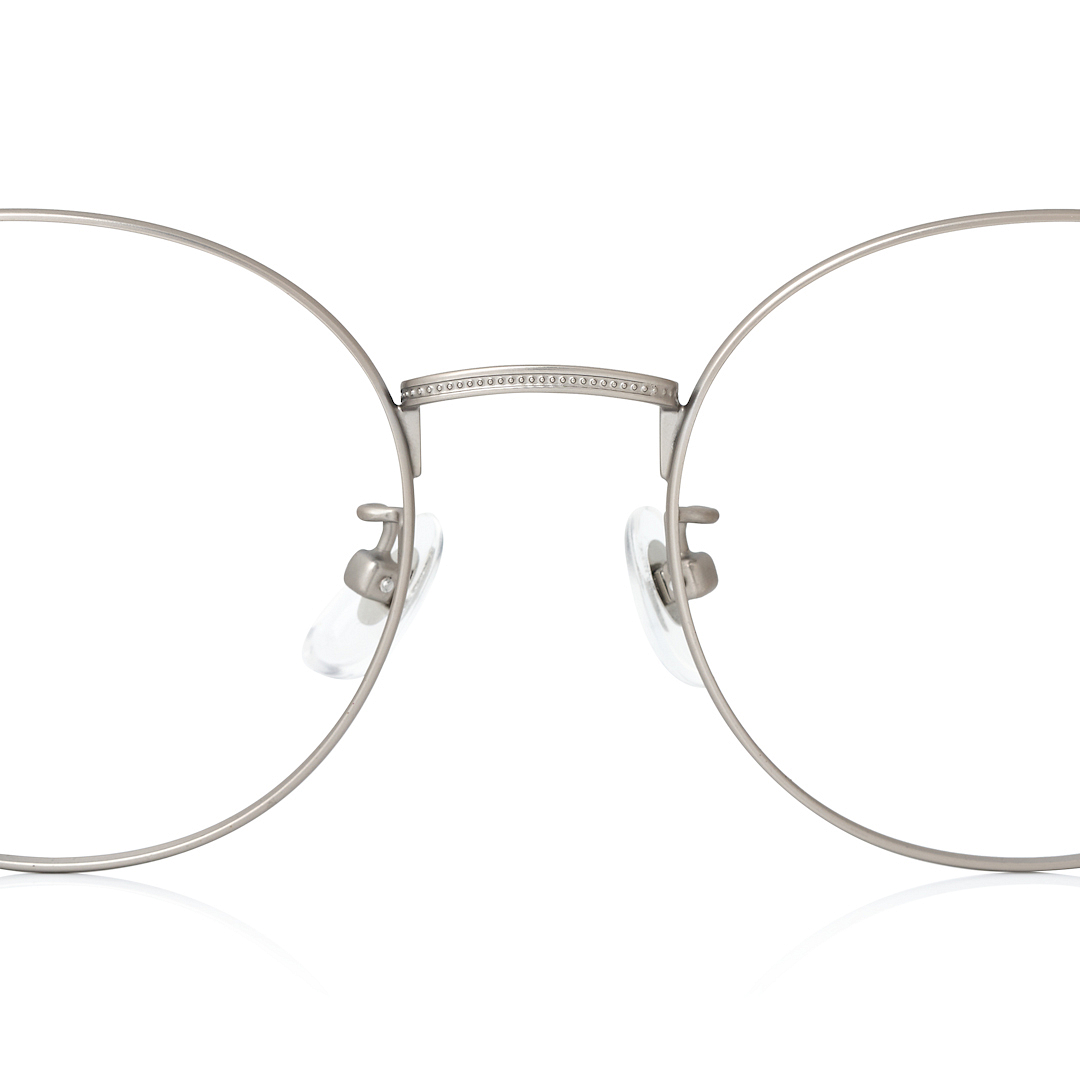 FROZEN l OWNDAYS Silver Full Rim Round right side