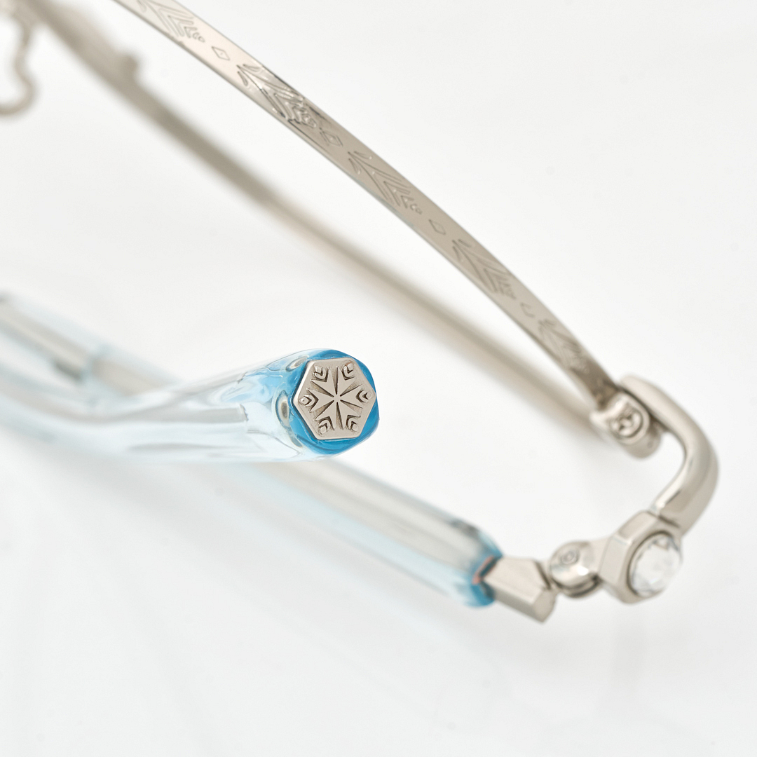 FROZEN l OWNDAYS Lightgun Full Rim Polygon left side