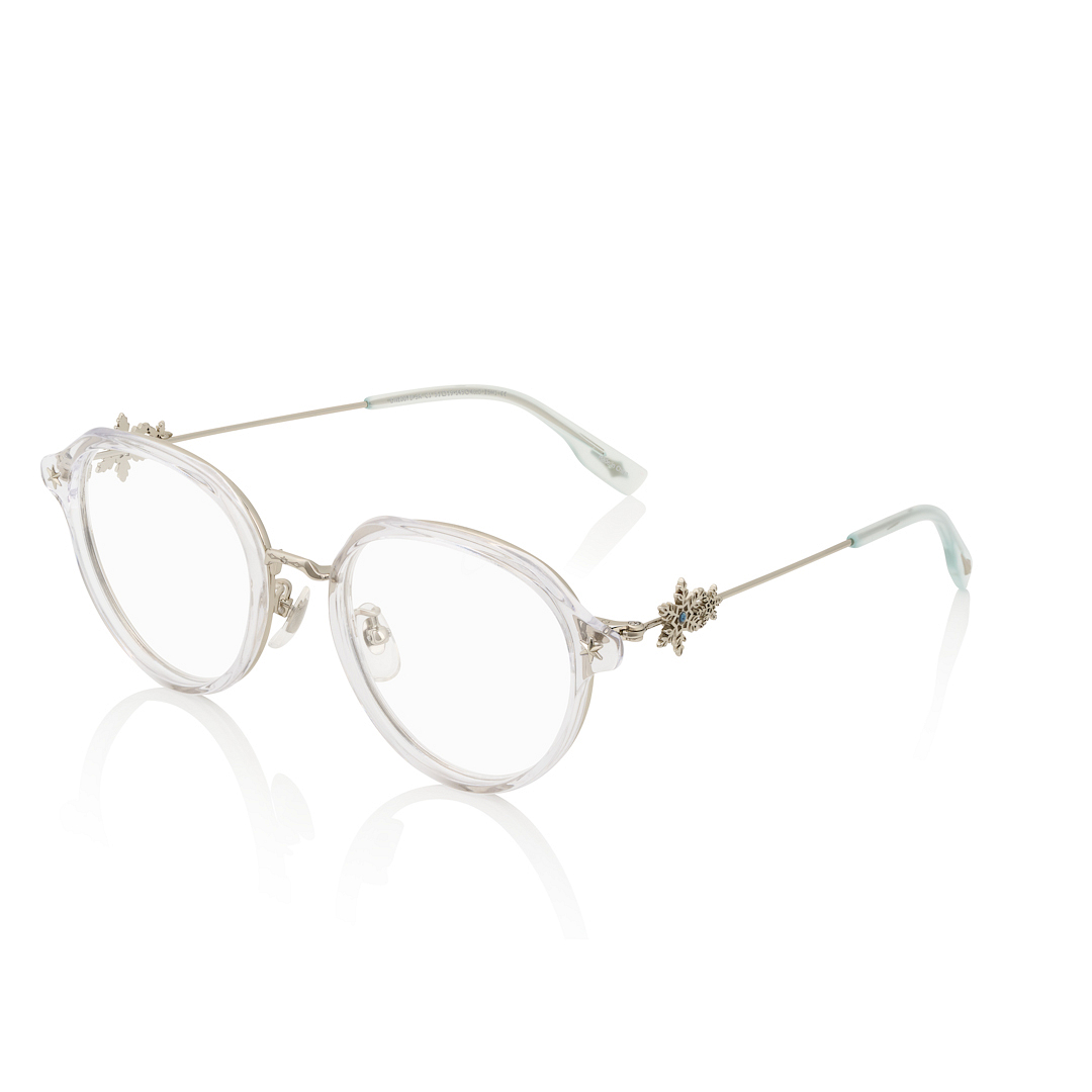 FROZEN l OWNDAYS Clear Full Rim Boston left side