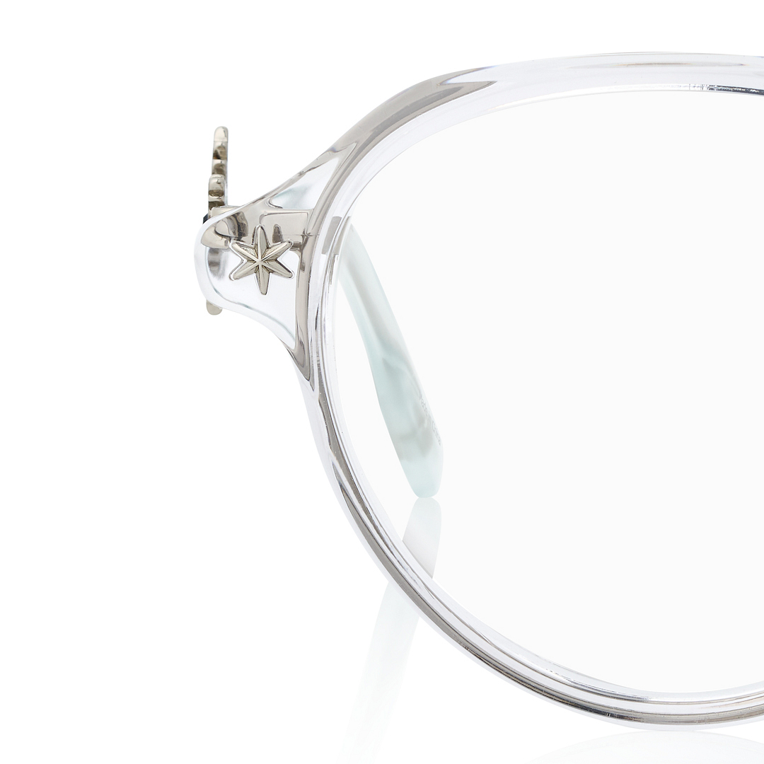 FROZEN l OWNDAYS Clear Full Rim Boston right side