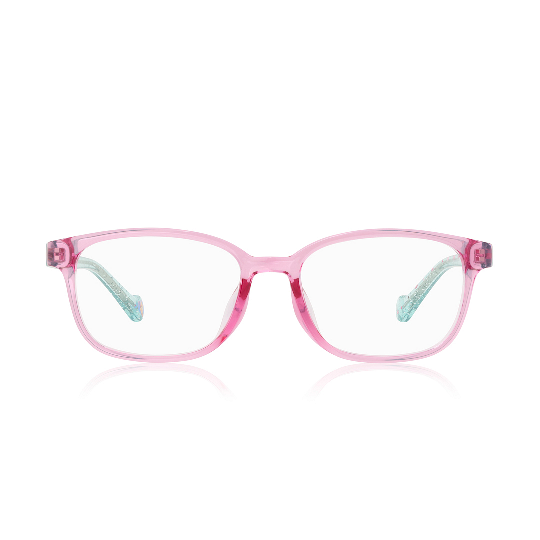 FROZEN l OWNDAYS Clear Pink Full Rim Wellington right side