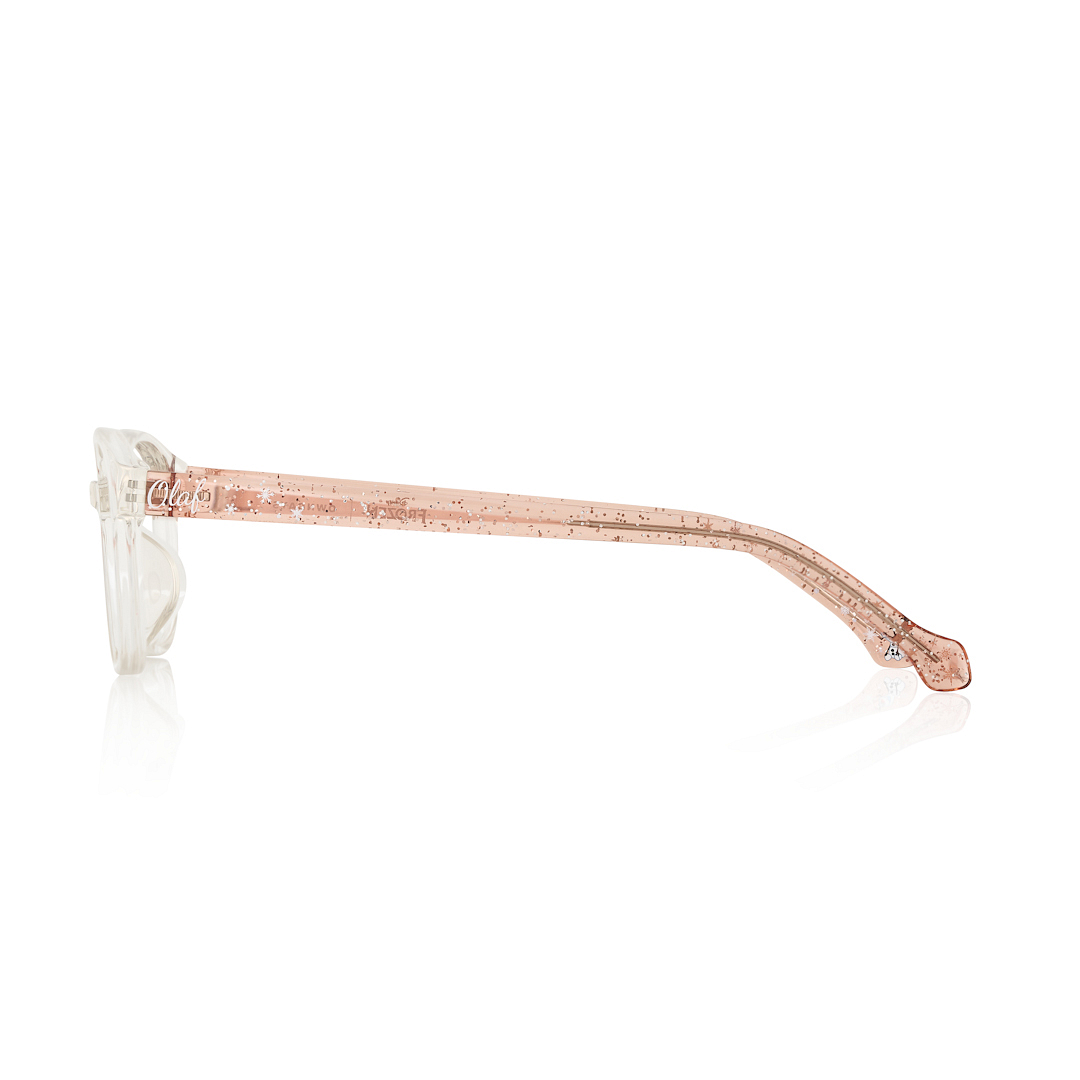 FROZEN l OWNDAYS Light Gray Full Rim Rectangle right side