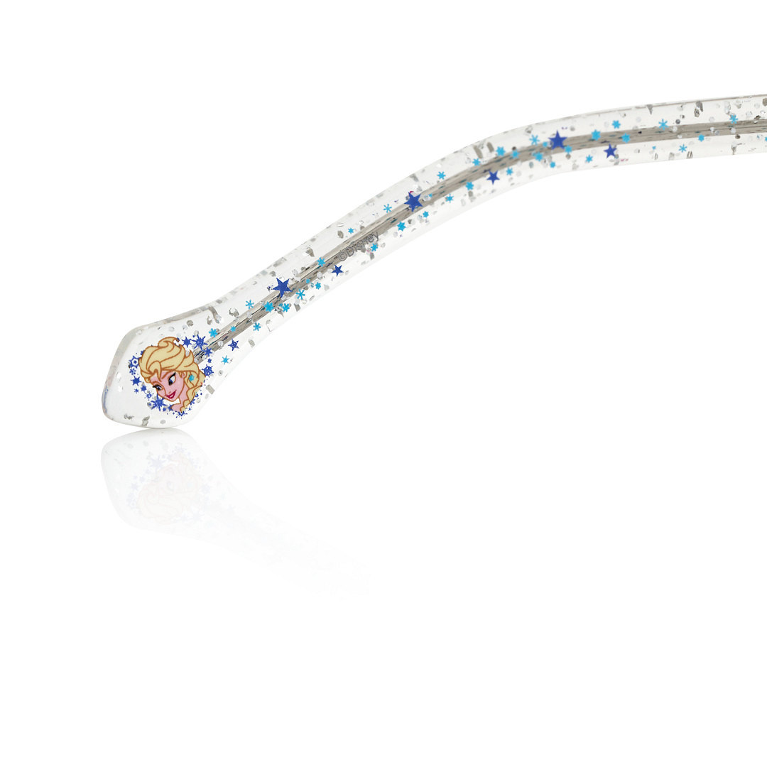 FROZEN l OWNDAYS Clear Purple Full Rim Rectangle left side