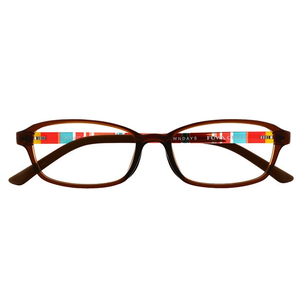 OWNDAYS | ESSENTIAL Dark Brown Full Rim Rectangle right side