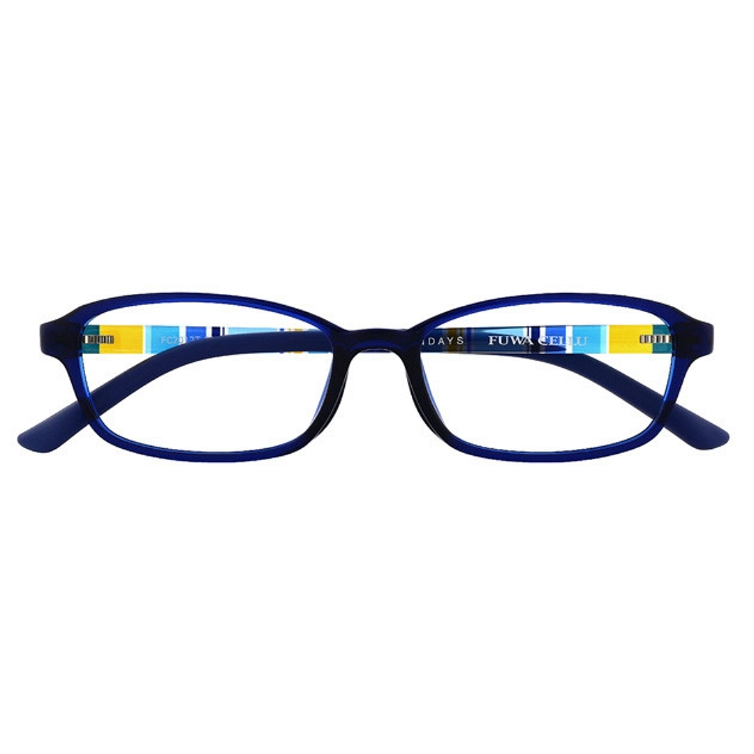 OWNDAYS | ESSENTIAL Navy Blue Full Rim Rectangle right side