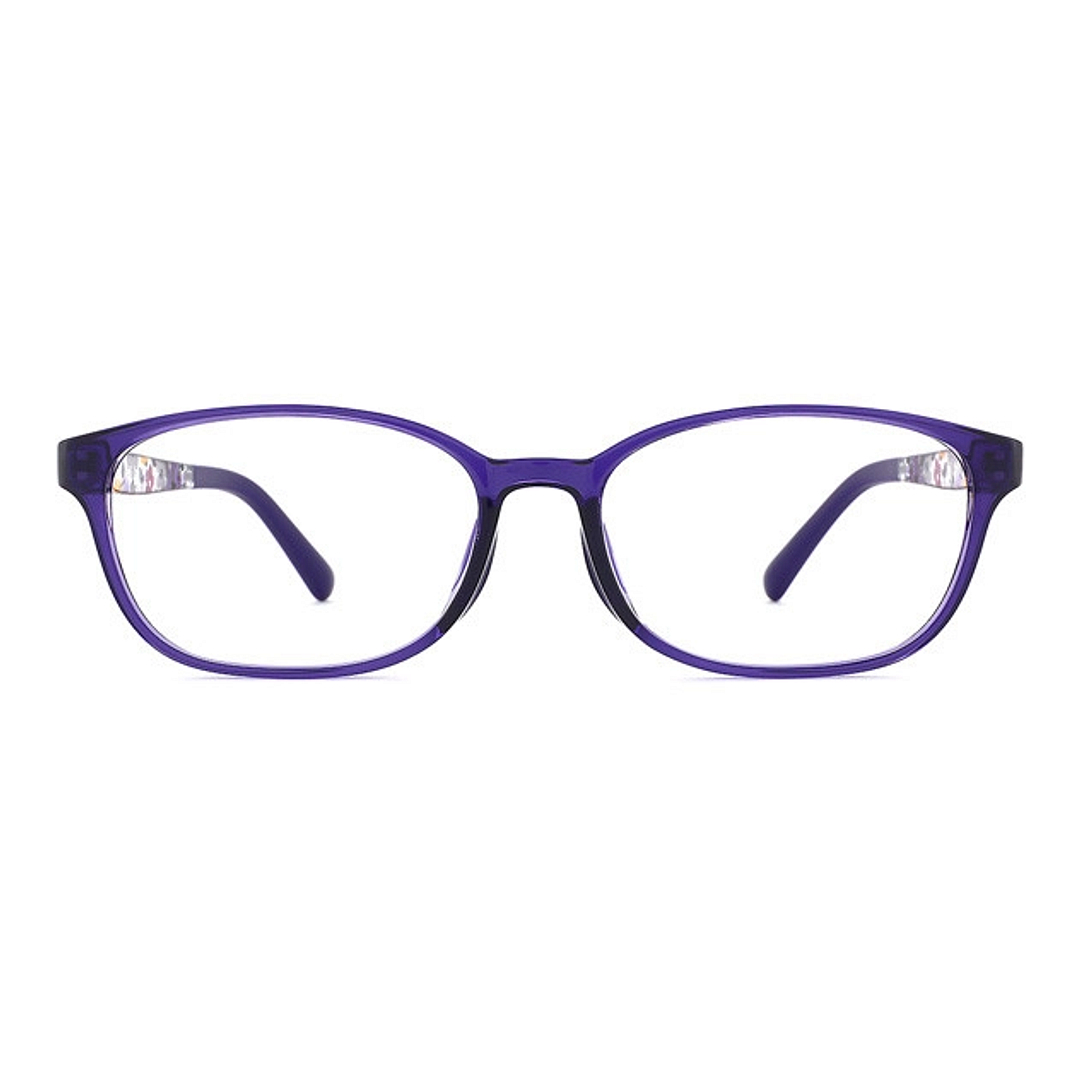 OWNDAYS | ESSENTIAL Purple Full Rim Rectangle right side