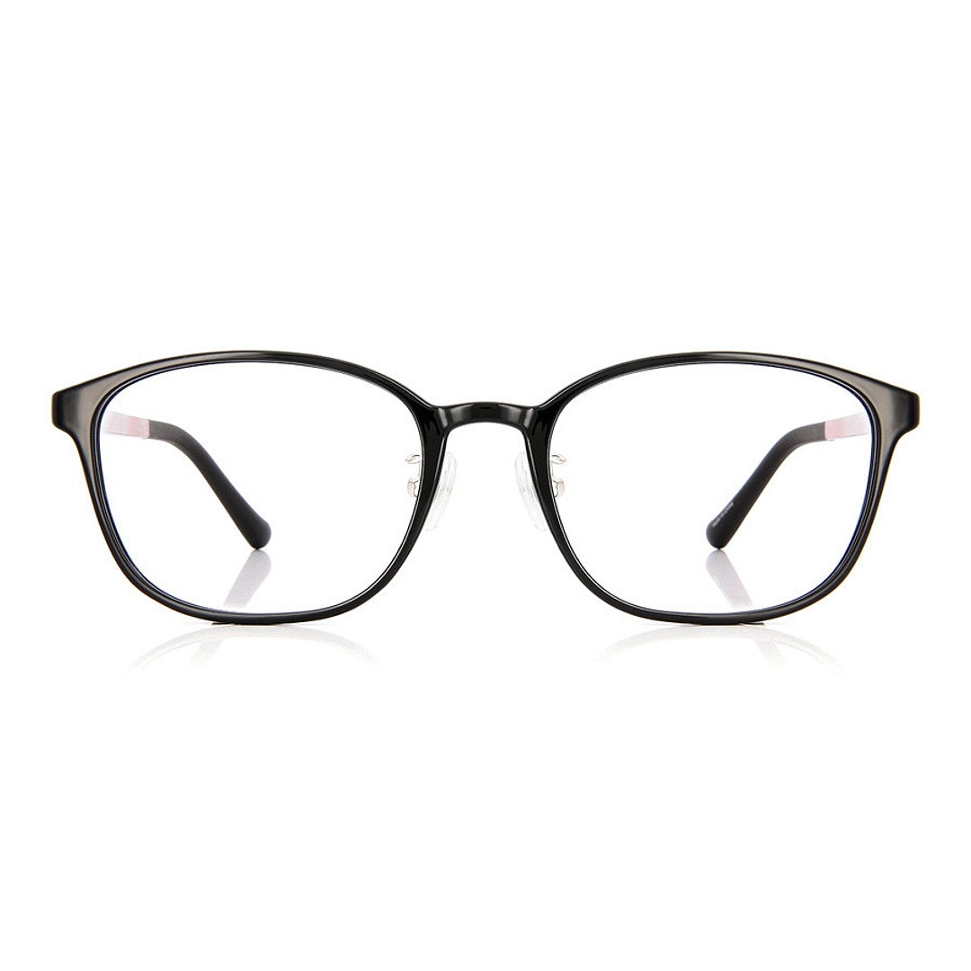 OWNDAYS | ESSENTIAL Black Full Rim Rectangle right side