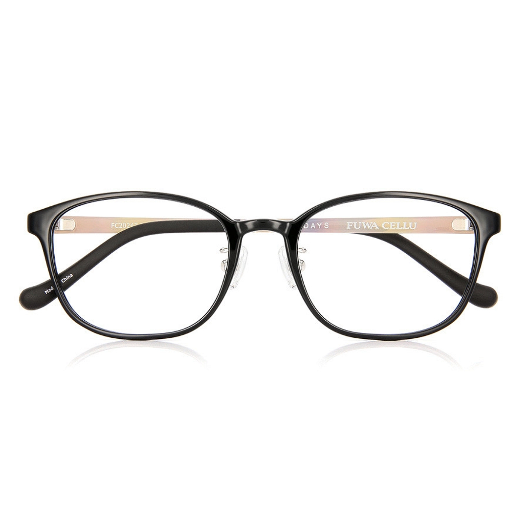 OWNDAYS | ESSENTIAL Black Full Rim Rectangle right side
