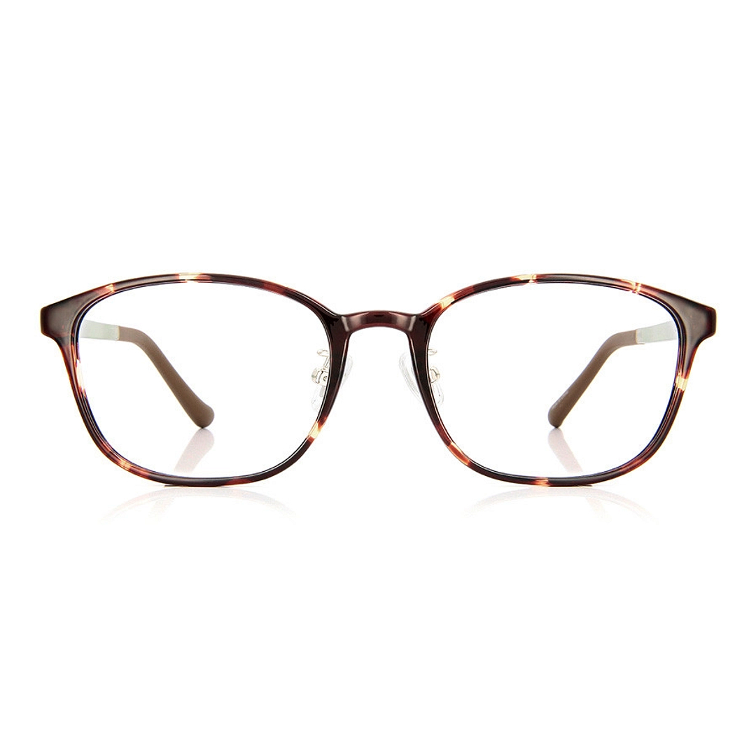 OWNDAYS | ESSENTIAL Light Brown Full Rim Wellington right side