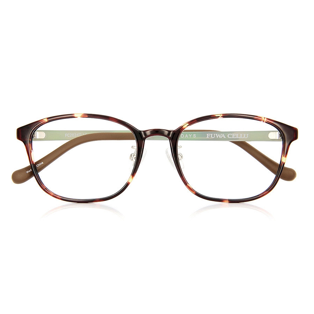 OWNDAYS | ESSENTIAL Light Brown Full Rim Wellington right side