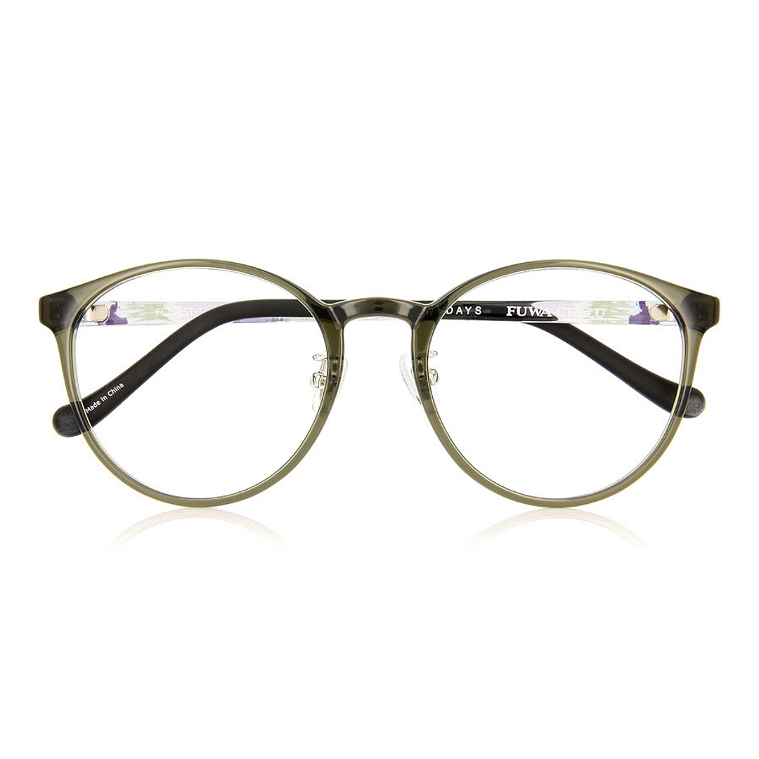 OWNDAYS | ESSENTIAL Tan Brown Full Rim Boston right side