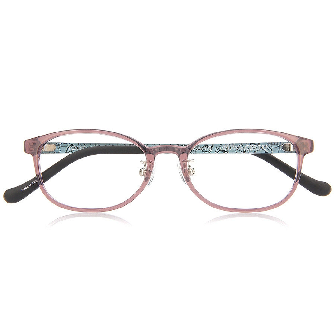 OWNDAYS | ESSENTIAL Purple Full Rim Oval right side