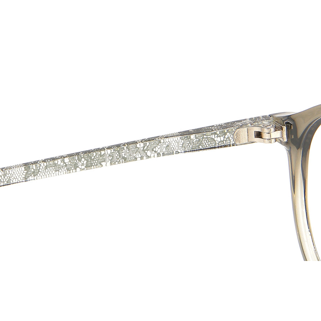 OWNDAYS | ESSENTIAL Crystal Transparent Full Rim Boston right side