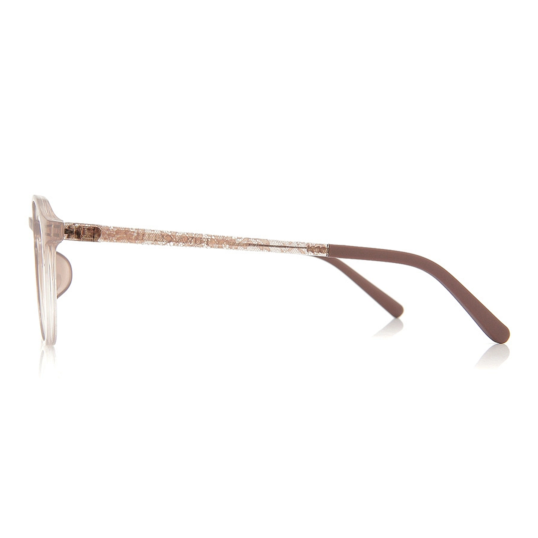 OWNDAYS | ESSENTIAL Tan Brown Full Rim Boston left side