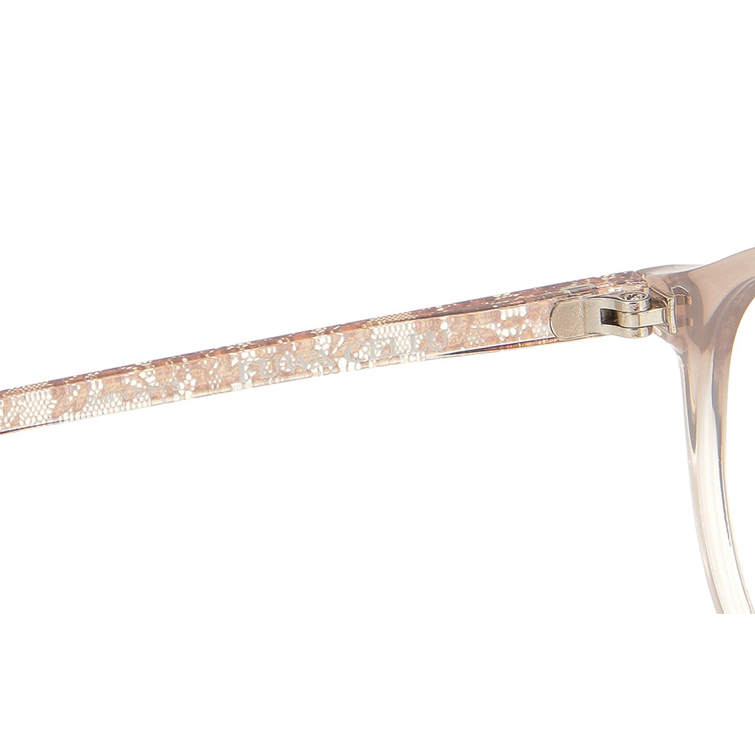 OWNDAYS | ESSENTIAL Tan Brown Full Rim Boston right side