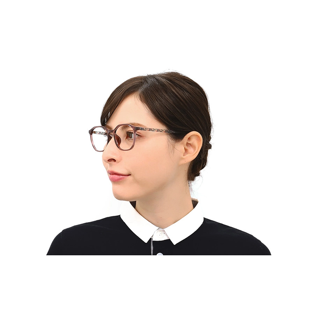 OWNDAYS | ESSENTIAL Black Full Rim Polygon left side