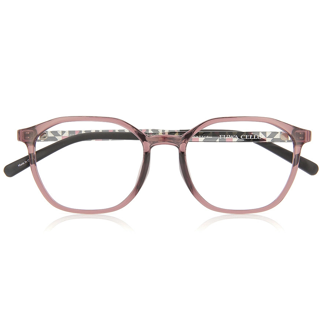 OWNDAYS | ESSENTIAL Purple Full Rim Polygon right side