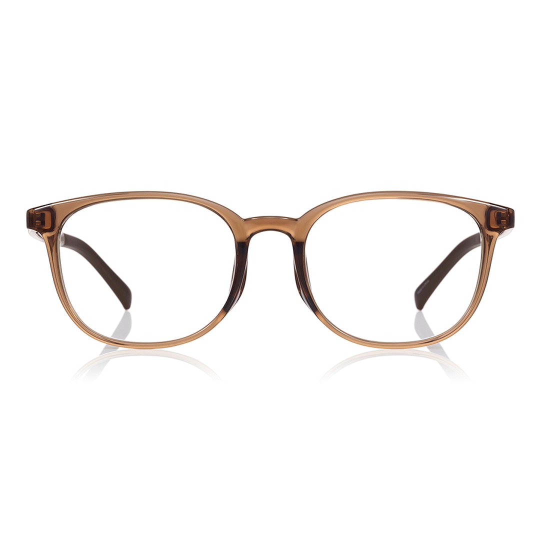 OWNDAYS | ESSENTIAL Light Brown Full Rim Wellington right side