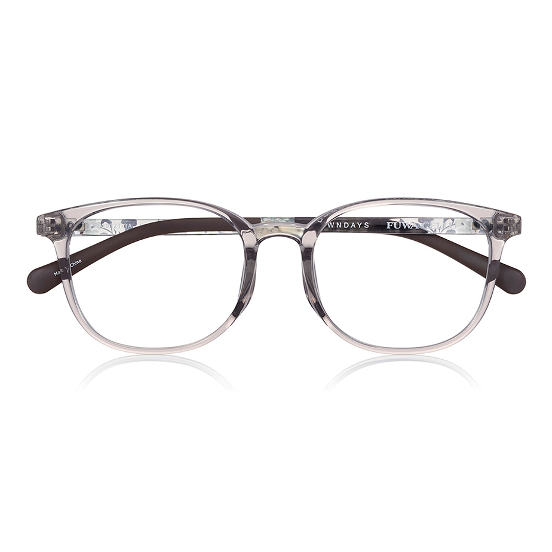 OWNDAYS | ESSENTIAL Light Gray Full Rim Wellington right side