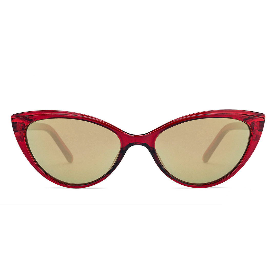 Fallon Colby Pink Full Rim Cat Eye left side