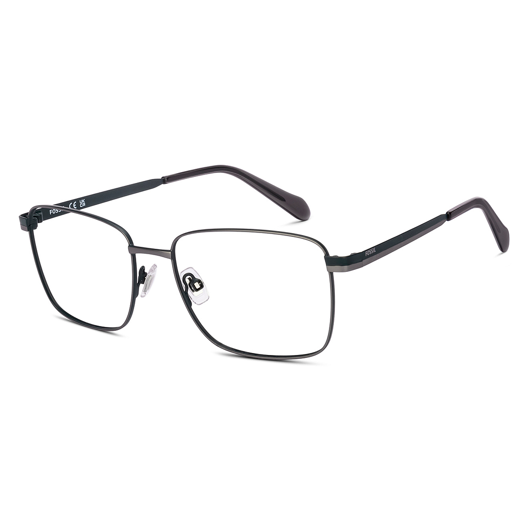 Matte Green Full Rim Square Fossil PREMIUM FOS 7178 G-R81 Eyeglasses