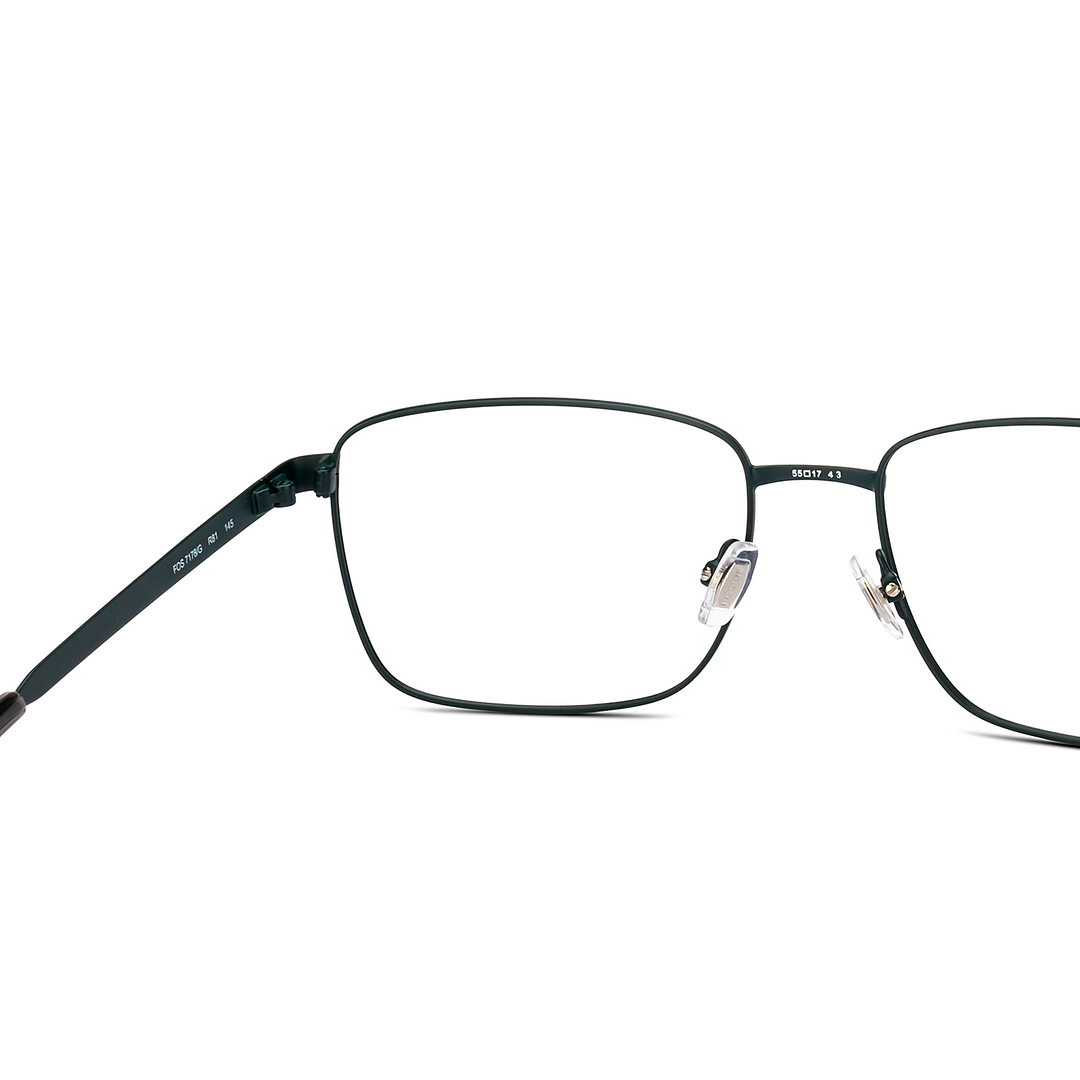 Matte Green Full Rim Square Fossil PREMIUM FOS 7178 G-R81 Eyeglasses