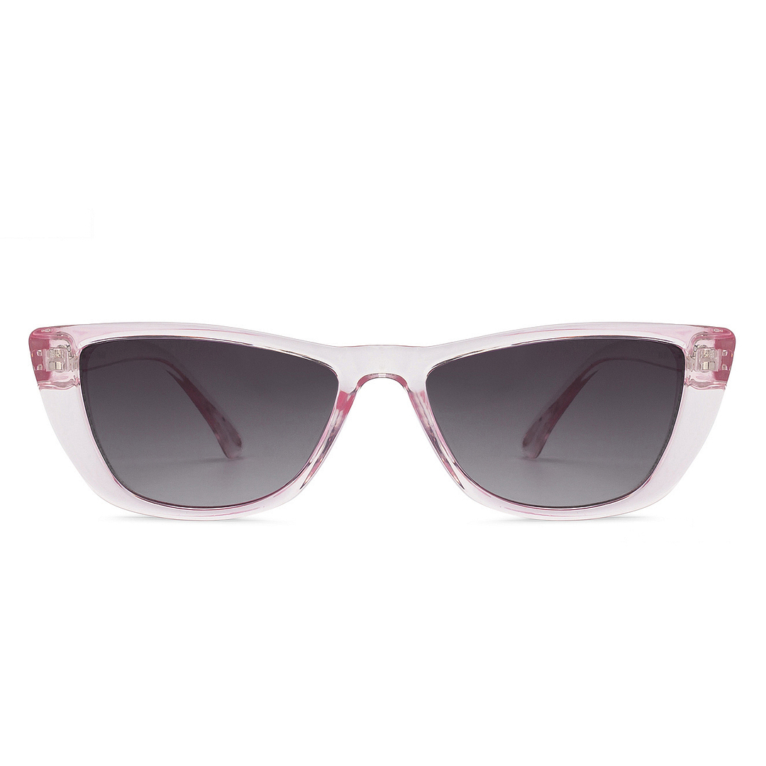 Fallon Colby Pink Full Rim Rectangle left side