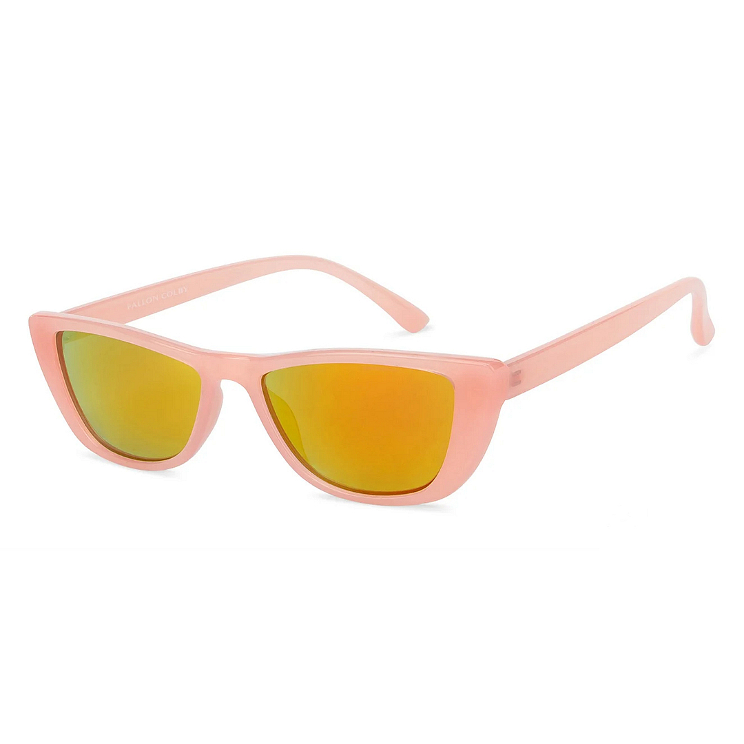 Fallon Colby Pink Full Rim Rectangle right side