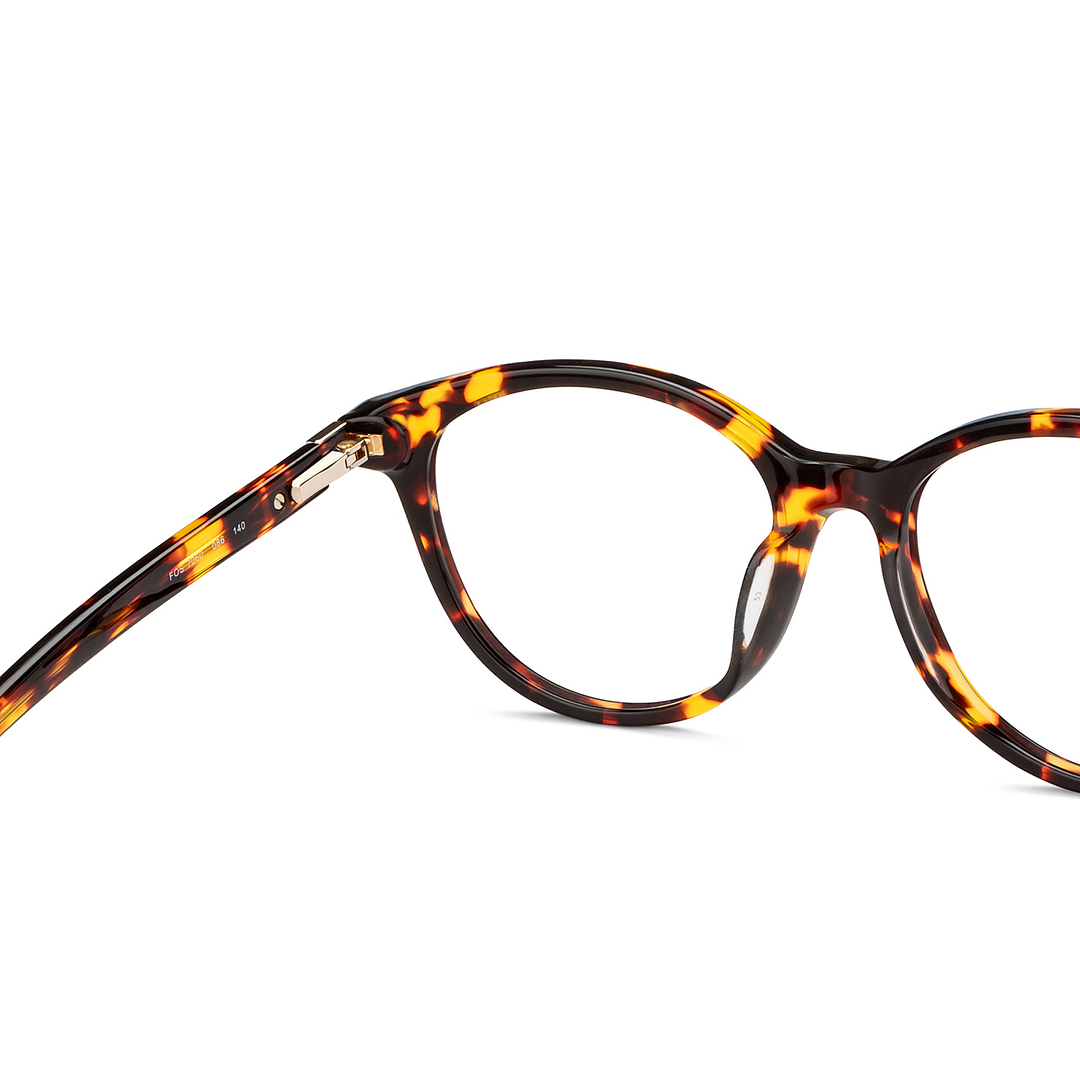 Fossil Tortoise Full Rim Round right side