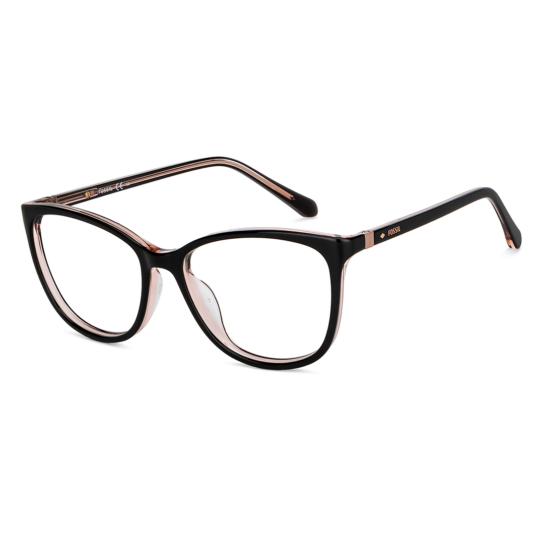 Fossil Pink Full Rim Cat Eye right side