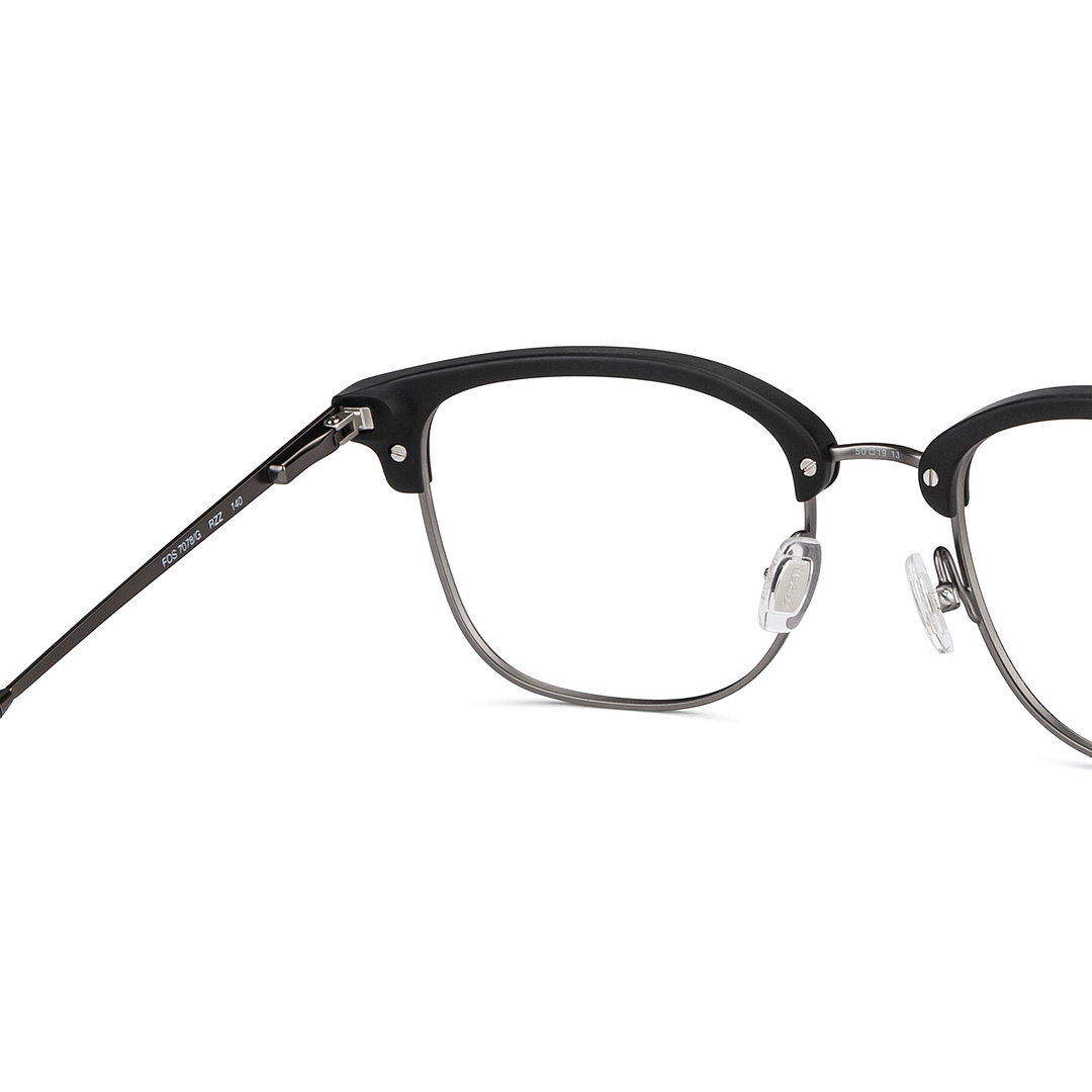 Fossil Black Full Rim Square right side