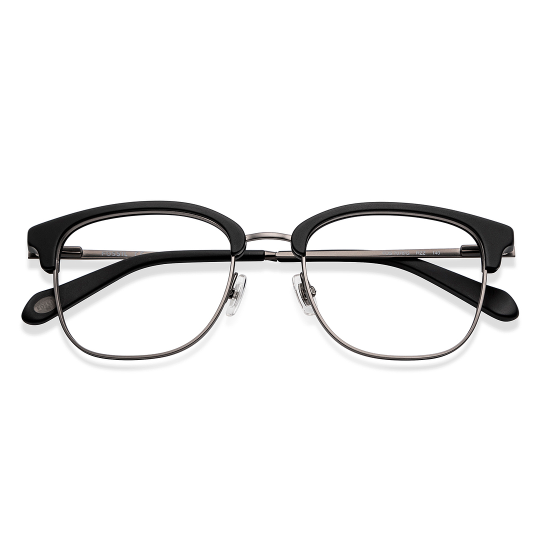 Fossil Black Full Rim Square right side