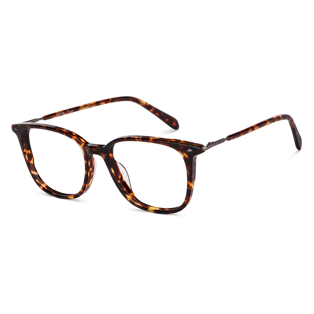 Fossil Tortoise Full Rim Square right side