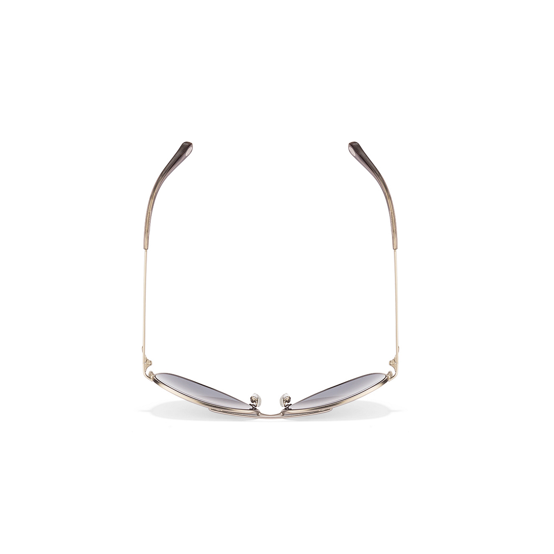 Fossil Silver Full Rim Aviator right side