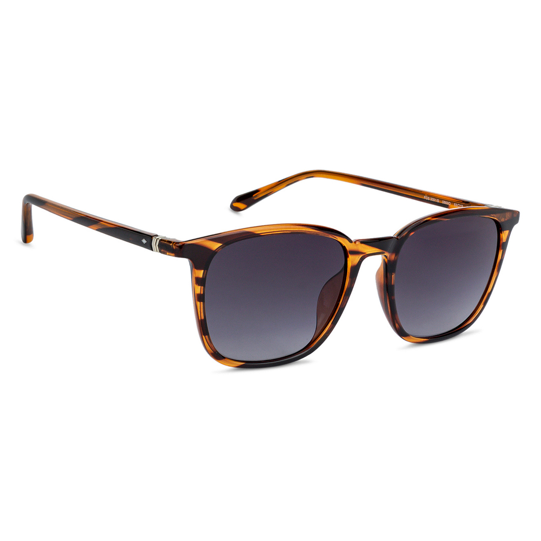 Fossil Tortoise Full Rim Square left side