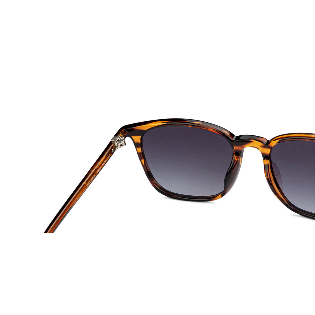 Fossil Tortoise Full Rim Square left side